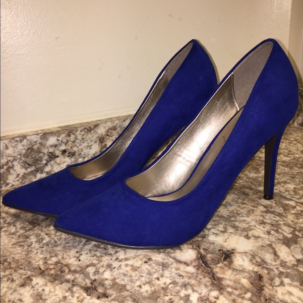Royal Blue Heels